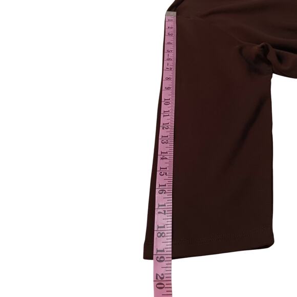 NEW KAREN SCOTT Soft Pullover Top Knit Tee XL V-Neck Staple Casual Stretch Brown - Picture 4 of 8